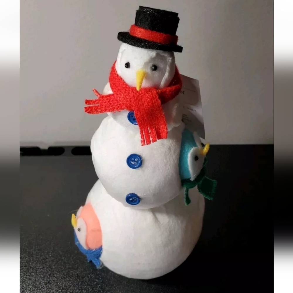 Target Wondershop 2023 Featherly Friends Snowman Stack Christmas Holiday